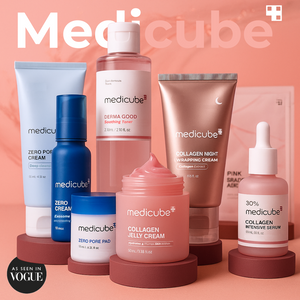 Medicube™ 8-in-1  Affordable Glass Glow Skincare Set